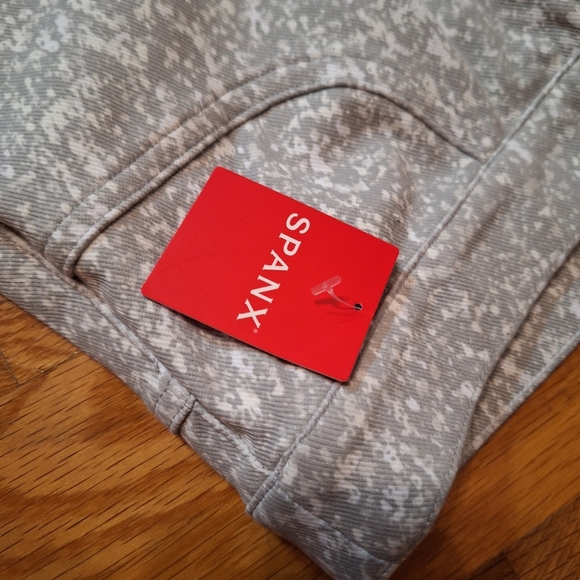 Spanx Ankle Jean-ish Legging Jeggings Speckled Gray Ladies XL NWT Slimming - Picture 4 of 4